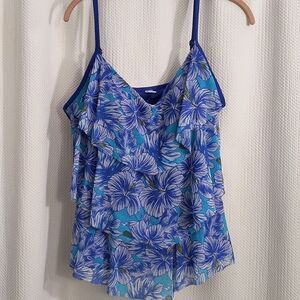Tropical Escapes Swimsuit Top Only NWT Women's